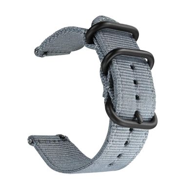 22mm Nylon Canvas Strap For Garmin Venu 2/Active/Vivoactive 4 Smart Watch Band Replacement Correa Watchband Vivoactive4 Bracelet (Color : 10, Size : For Forerunner 745)
