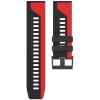 22 26mm Quickfit Smart Watch Band Strap For Garmin Fenix 7 7X 6 6X Pro 5X 5 Plus 3HR D2 935 945 EPIX Silicone Wristband Bracelet (Color : Black Red, Size : QuickFit 22mm) view 1