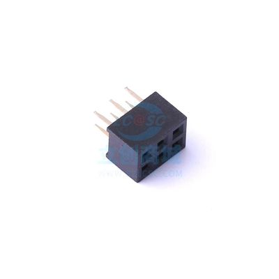 10 Pcs 2x3P2mm Female Header, P=2mm PM200V-12-06-H43