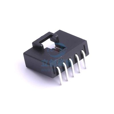 10 Pcs Dupont Buckle SLMODULAR Horizontal Socket Black Wire-to-Board Connector P=2.54mm - HX25418-5WA