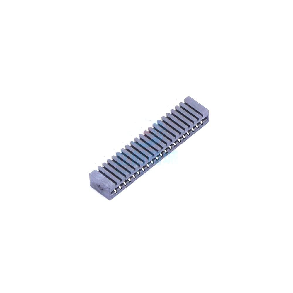 10 Pcs 1mmP Count: 20 Non-Locking Double-Sided Contacts/up and Down FFC/FPC Connector Inserts, P=1mm (Staggered pins) 1mm AFA10-S20HCC-00