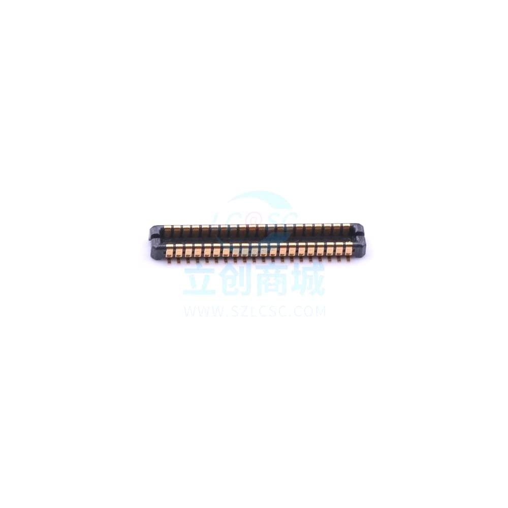 10 Pcs BTB Board-to-Board, DF37 Series, 0.4 Pitch, 40PIN Male Board-to-Board Connector SMD, P=0.4mm DF37C-40DP-0.4V(51)