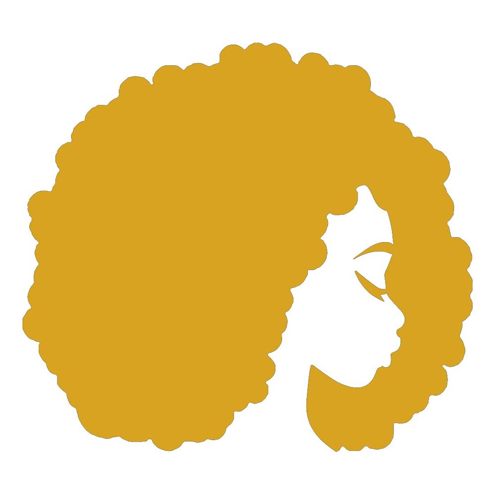 NBFU Black African American Women 1 (Metallic Gold) (Set Of 2) Premium Waterproof Vinyl Decal Stickers For Laptop Phone Accessory Helmet Car Window Bumper Mug Tuber Cup Door Wall Decoration
