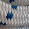 1/2 x 100 ft. Double Braid-Yacht Braid Polyester Rope Hank. White/Blue view 2