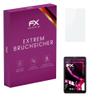 atFoliX Plastic Glass Protective Film compatible with Alldocube Smile 1, 9H Hybrid-Glass FX Screen Protector view 1