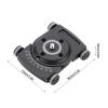 01 02 015 Camera Holder, Portable Precise Stable Dolly Car Roller for Video Making view 3
