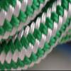 1/2 x 100 ft. Double Braid-Yacht Braid Polyester Rope Hank. Green/White view 2