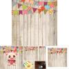 01 02 015 Photography Backdrop, Portable Photo Backdrop Sturdy Wood Grain Pattern for Shooting(K-10265) view 4