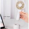 Mini Fan Mini Handheld Fan,Portable Fan,USB Pocket Fan,8 Hours Running Time,Small Cooling Fan for Home Classroom Outdoor,White Cool (Color : White) view 4