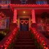 LAMPHOME Red Valentines Day Decor Lights,100 Count 19.6FT Mini Valentine's Lights,Red Christmas String Fairy Lights Outdoor Indoor Plug in for Room Party Wedding Tree Valentines Day Decorations view 4