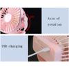 WMYDNX Mini Fan USB Powered Clip on Fan,6 Inch Portable Fan,3 Speeds Adjustable,Small Fan with Sturdy Clamp,Quiet Personal Desk/Clip Fan Cool (Color : Black) view 4