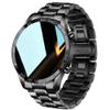 FILIEKEU Men Smart Watch for Android iOS, Bluetooth Calls Voice Chat with Heart Rate/Sleep Monitor Fitness Tracker, 1.3" Full Touch Screen IP67 Waterproof Stainless Steel Activity Tracker for Men view 1