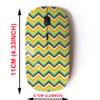 2.4G Wireless Mouse with Cute Pattern Design for All Laptops and Desktops with Nano Receiver - Aztec Style view 2