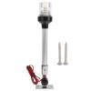 Navigation Lights 12in Led Navigation Light, 316 Stainless Steel Base + Aluminum Pole + Pc Lens Navigation Light Suitable view 1