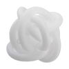 0.9" ID.x 11.48ft Non-Split Corrugated Wire Loom Tubing Flexible Polyethylene Wire Protector Tubing White 1Pcs,Aicosineg view 1