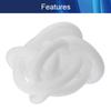 0.9" ID.x 11.48ft Non-Split Corrugated Wire Loom Tubing Flexible Polyethylene Wire Protector Tubing White 1Pcs,Aicosineg view 2
