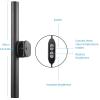 XXRBB LED Computer Monitor Light Screenbar USB Powered No Glare Eye Protect Reading Light, Adjustable 10 Brightness & 3 Color Light Modes, Black view 2