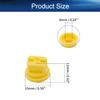 Heyiarbeit Flat Fan Spray Tip, 110 Degree Plastic Nozzle for Agricultural, Cleaning, Cooling 10Pcs(Yellow) view 2