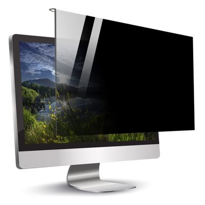 JFGH 24 inch Computer Display Hanging Type Privacy Film, Anti-Blue Light Privacy Film Anti Scratch Acrylic Material for Hp/Dell/Asus/Acer/Sony/Samsung/Lenovo / 24in 547x320mm