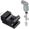 10pcs 1/4 Inch Cold Shoe Mount Adapter and Hot Shoe Flash Stand Adapter Kit for DSLR Camera Rig, Camera Flash Shoe Mounts for Light Tripod view 2