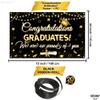 Graduation Decorations 2026 | XtraLarge Congrats Grad Banner - 72x44 Inch, Graduation Banner | Congratulations Backdrop | Black and Gold We are So Proud of You Backdrop Class of 2026, KatchOn view 4