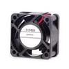 04020VA-24L-AT-00, DC Fans DC Tubeaxial Fan, 40x20mm, 24VDC, 7.4CFM, Rib Mount, Ball Bearing, Tachometer, 3 Lead Wires view 1
