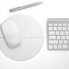 Design Skinz American Distressed Flag Panel Waterproof Rubber Foam Backed Anti-Slip Mouse Pad for Home Work Office or Gaming Computer Desk - Round view 2