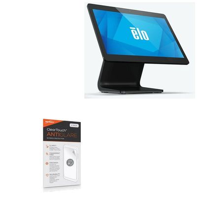 BoxWave Screen Protector Compatible with Elo POS Z20 (10 in) - ClearTouch Anti-Glare (2-Pack), Anti-Fingerprint Matte Film Skin
