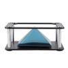 3D Holographic Display Stands Projector 3.5-6inch Mobile Smartphone Hologram,3D Holographic Display Pyramid Stands Projector for Cartoon Interaction, Entertainment (Cylindrical) view 2