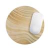 Design Skinz Vivid Agate Vein Slice Foiled V7 Waterproof Rubber Foam Backed Anti-Slip Mouse Pad for Home Work Office or Gaming Computer Desk - Round view 1