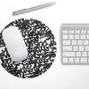 Design Skinz Modern Graffiti Art V1 Waterproof Rubber Foam Backed Anti-Slip Mouse Pad for Home Work Office or Gaming Computer Desk - Square view 2