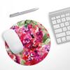 Design Skinz Tropical Hydrangea Flowers Waterproof Rubber Foam Backed Anti-Slip Mouse Pad for Home Work Office or Gaming Computer Desk - Square view 3