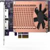 QNAP QM2-2P2G2T2 x PCIe Gen3 M.2 NVMe SSD & 2 x 2.5GbE Port Expansion Card to Enhance Performance view 1