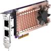 QNAP QM2-2P2G2T2 x PCIe Gen3 M.2 NVMe SSD & 2 x 2.5GbE Port Expansion Card to Enhance Performance view 3