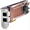 QNAP QM2-2P2G2T2 x PCIe Gen3 M.2 NVMe SSD & 2 x 2.5GbE Port Expansion Card to Enhance Performance view 4