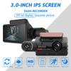Dual car Dash Camera Full HD car Black Box Factory Night Vision car dvr Driving Recorder Dashboard Camera view 4