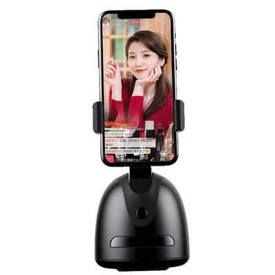 Intelligent Follow-up Gimbal face Recognition 360-degree Rotation Camera Phone Live Video stabilizer Portable Flexible Follow-up Automatic stabilizer (Send Tripod)