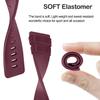 PACK 3 Soft Silicone Bands Compatible for Fitbit Versa 2 / Fitbit Versa/Fitbit Versa Lite Adjustable Sport Bands for Women Men Small Large (Wine Red+Rose Gold+Shining Rose, Large) view 3