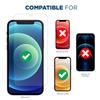 Tech Armor Bundle Protection for Apple iPhone 12 and 12 Pro 6.1 Inch - Screen Cleaner Kit [3.4oz + 0.8oz] Microfiber Cloths- Best for iPhones, Smartphones and Ballistic Glass Screen Protector 3 Pack view 2
