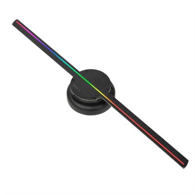 3d hologram fan Holographic Projection 3D Suspended Wall-mounted Advertising Machine Stereo Naked Eye Fan Led Display Outdoor ( Color : UK , Size : T40 Highlight )