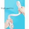WMYDNX Portable Neck Fan,USB Hands Free Portable Mini Fans,3 Speeds,Free Adjustment Cooling Fan,Neck Fan Compatible with Traveling,Sports, Office High Wind (Color : Silver) view 3