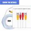 CJP-Geek 65ft White BNC Extension Power Cable Cord Lead Replacement for Samsung Camera SDC-79443BC System view 3