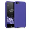 kwmobile TPU Silicone Case Compatible with Apple iPod Touch 6G / 7G (6th and 7th Generation) - Case Soft Flexible Protective Cover - Blue Violet view 1