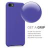 kwmobile TPU Silicone Case Compatible with Apple iPod Touch 6G / 7G (6th and 7th Generation) - Case Soft Flexible Protective Cover - Blue Violet view 3
