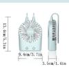 DFDFSFG Small Portable Fan,Mini Fan with Silicone Rope,Desk Fan,USB Small Cooling Fan with LED Lighting Function,Home,Bedroom,Outdoor Strong Airflow (Color : Blue) view 2