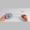 DFDFSFG Small Portable Fan,Mini Fan with Silicone Rope,Desk Fan,USB Small Cooling Fan with LED Lighting Function,Home,Bedroom,Outdoor Strong Airflow (Color : Blue) view 3