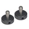 BGNing 1/4"-12 Screw Adapter, 1/4" Tripod Screw, Stainless Steel Screw Thumb Knob for Tripod Camera Stand Flash Light Bracket Quick Release Plate Bracket (1pc Black) view 4