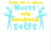 Accidental Solos Ballerina Ballet Dancer Girls- 4x3 Vinyl Stickers, Laptop Decal, Water Bottle Sticker (Set of 3) view 1