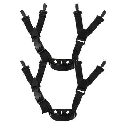Scicalife Hard Hat Chin Strap Universal Safety Helmet Accessory Adjustable 2-Point Buckle Chin Guard Replacement for Construction Work