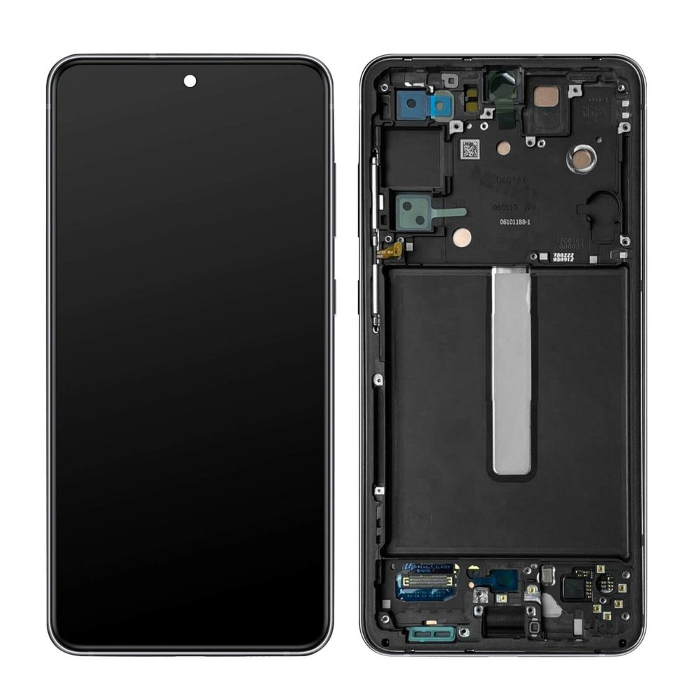 Ygpmoiki for Samsung Galaxy S21 FE 5G SM-G990U G990W G990U1 LCD Display SM-G990U1 G990V G990A G990B 6.4" LCD Touch Screen Display Digitizer Assembly with Frame Black